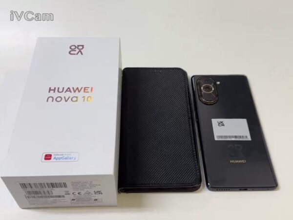 Huawei Nova 10 128GB / 8GB Ram  | Mit Verpackung  | SimLock: Frei | Zustand: Sehr Gut | Farbe: schwarz – Bild 3