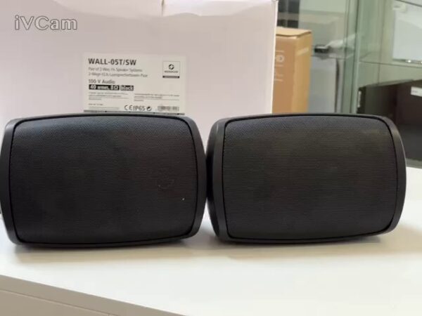 Monacor WALL-05T/SW Lautsprecherboxen-paar | Mit Verpackung  | Zustand: Wie Neu – Bild 5