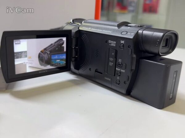Sony Fdr-ax53 4k Camcorder Ultra Hd  | Mit Verpackung  |  Ladegerät  | Zustand: Sehr Gut – Bild 4