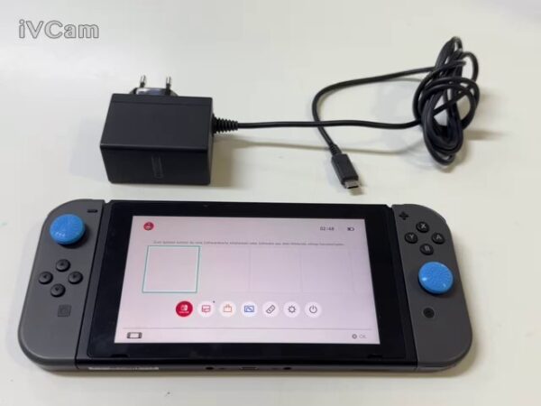 Nintendo Switch | Mit Ladegerät | Zustand: Gut | Farbe: schwarz – Bild 3