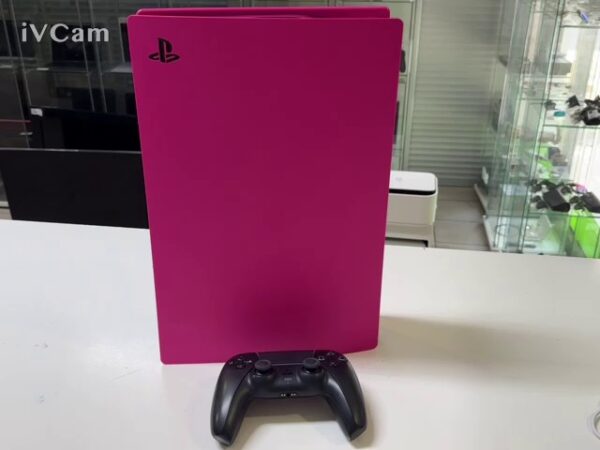 Sony PS5 825GB Disc Edition | Zustand: Gut | Farbe: rosa – Bild 4