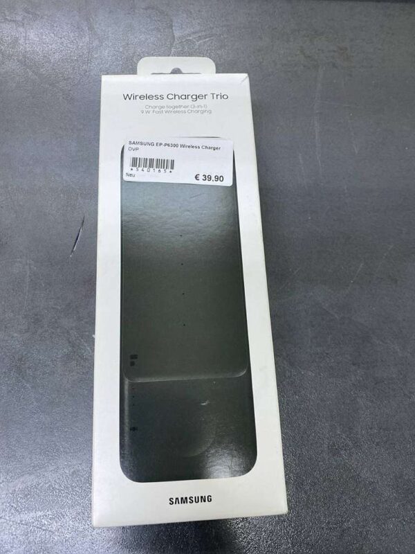 SAMSUNG EP-P6300 Wireless Charger | mit Originalverpackung | Zustand: Neu