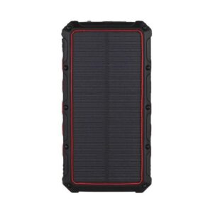 Nabo Sp100 Solar-powerbank 10.000mah - Mobiles Ladegerät - Schwarz | mit Originalverpackung | Zustand: Neu