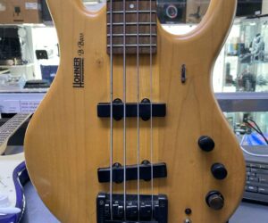 Gitarre Hohner B Bass - Aktiver 4-saiter Durchgehender Hals | Hals Shaden | Made in Korea | Zustand: Gut
