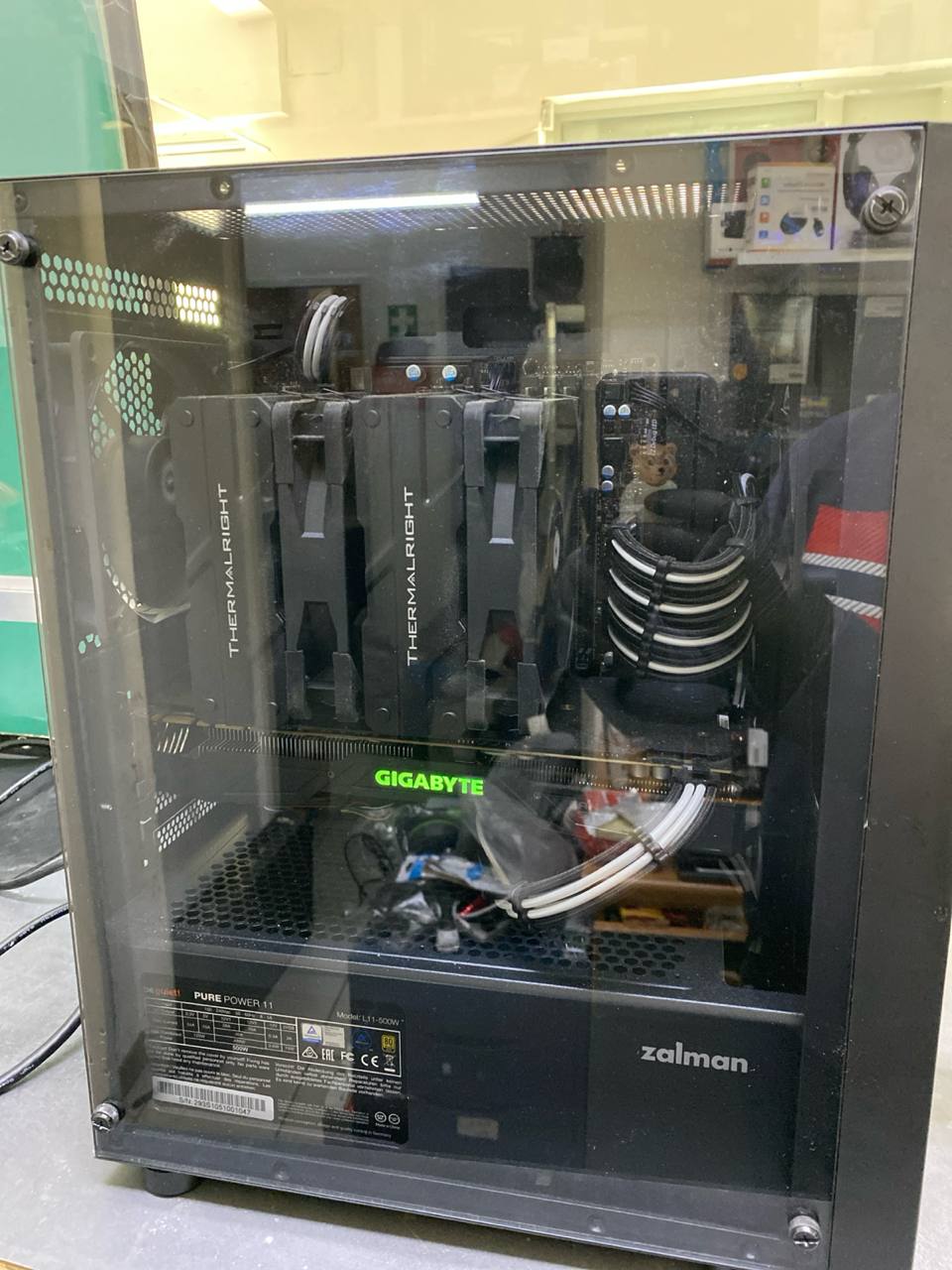 Gaming PC Intel Core i7-7700 | GeForce GTX 1070 | 512GB SSD | 16GB RAM | Win 10 Pro | Zustand: Sehr Gut – Bild 2