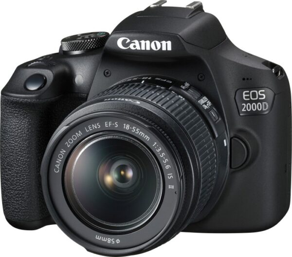 Canon Eos 2000d  | +18-55 | Tasche   | mit Ladegerät | +Akku | Zustand: Sehr Gut – Bild 2