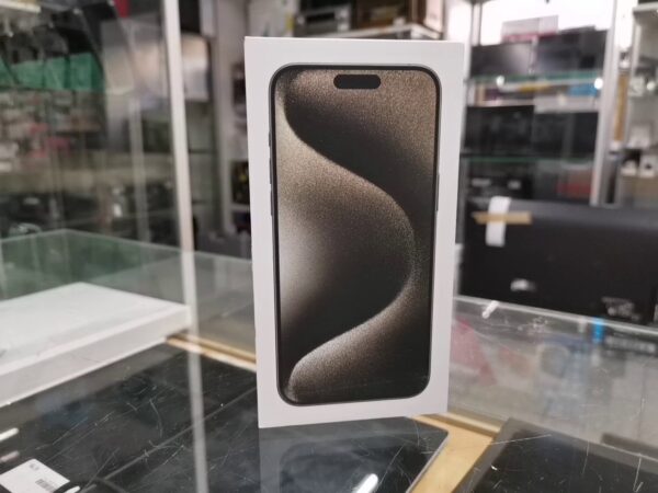 iPhone 15 Pro Max 256GB | mit Originalverpackung  | SimLock: Frei | Zustand: Neu | Farbe: schwarz – Bild 2