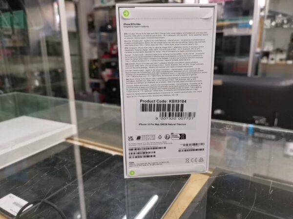 iPhone 15 Pro Max 256GB | mit Originalverpackung  | SimLock: Frei | Zustand: Neu | Farbe: schwarz – Bild 3