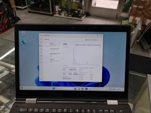 Lenovo Thinkpad Yoga X1 I7-7600 | 16 | 00 G Ram 512 GB SSD Windows 11 Pro  | touchscreen | Zustand: Gut