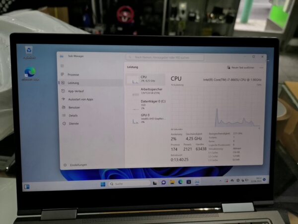 Lenovo Thinkpad X1 Yoga 4h Generation | Core i7-8665U 16 GB Ram 512 GB SSD Windows 11 Pro  |  mit Ladegerät  | Zustand: In Ordnung – Bild 2