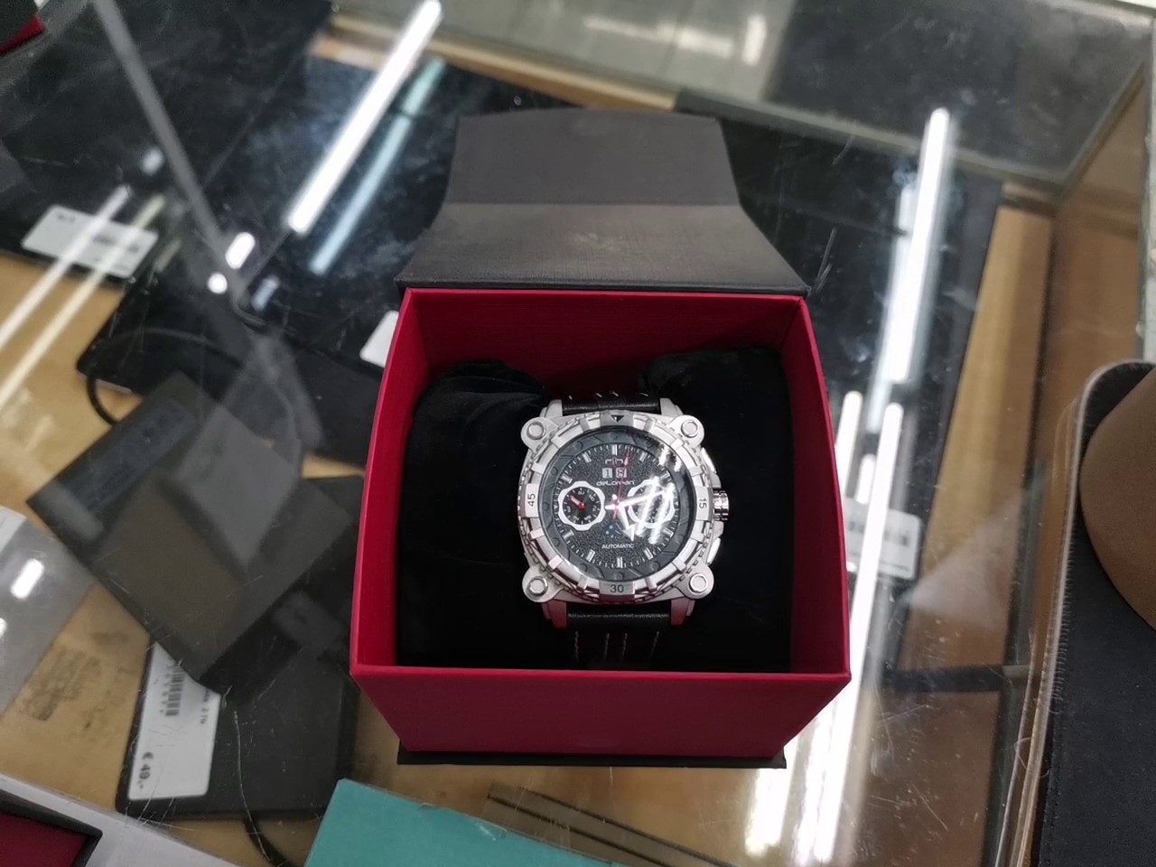Delorean Herren-automatik uhr | mit Originalverpackung | Zustand: Neu