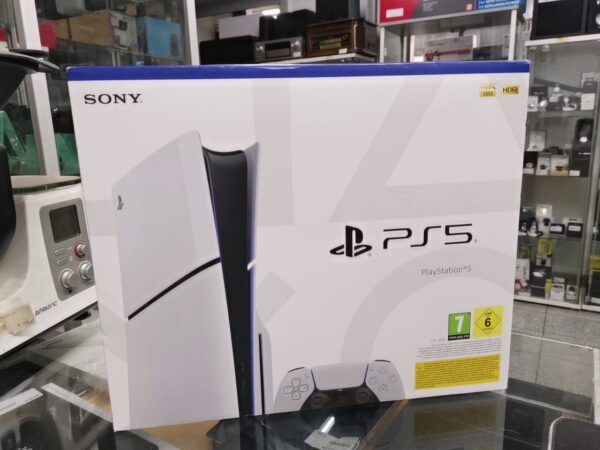 Sony PS5 Slim 1TB Disc Edition | mit Originalverpackung | Zustand: Neu | Farbe: weiss – Bild 4