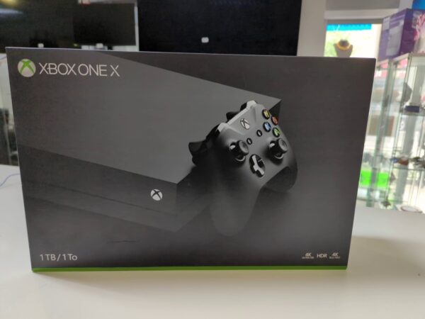 Xbox One X 1TB | zeigt kein Bild | Zustand: Gut | Farbe: schwarz – Bild 4