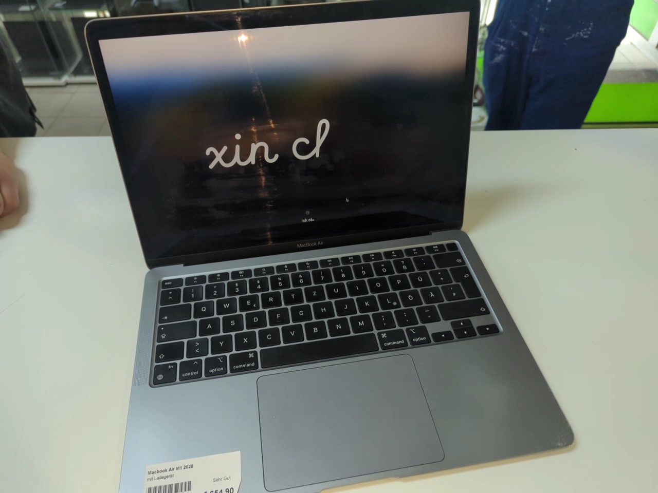 Macbook Air M1 2020 13,3 Zoll Retina | M1 8 GB RAM 256 GB SSD mit Ladegerät LZ: 363 BZ: Gut Akku Kapazität 87% | Zustand: Gut – Bild 3