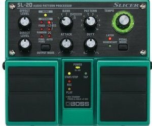 BOSS SL-20 Slicer Audio Pattern |  Processor Guitar Effect Pedal | Zustand: Gut