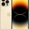 iPhone 14 Pro 128GB | mit KRATZE | SimLock: Frei | Zustand: Gut | Farbe: gold | Akku: 91% – Bild 2