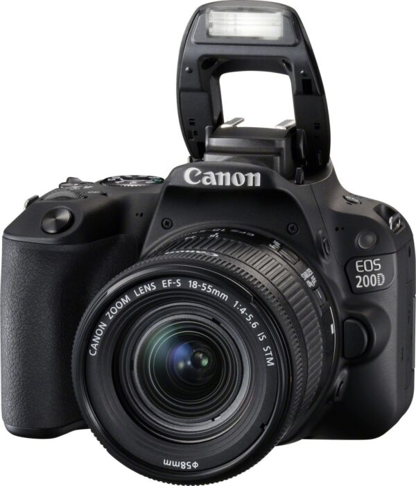 Canon Eos 200d | 1xAKKU  |  +Canon Efs 18-55mm 1:4-5 |6 IS STM  II | Ohne Ladegerät | Zustand: Sehr Gut