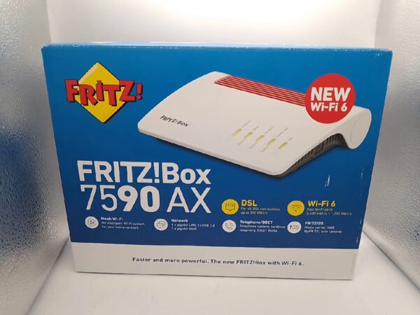 Fritz!box 7590ax | mit Originalverpackung | Zustand: Neu – Bild 2