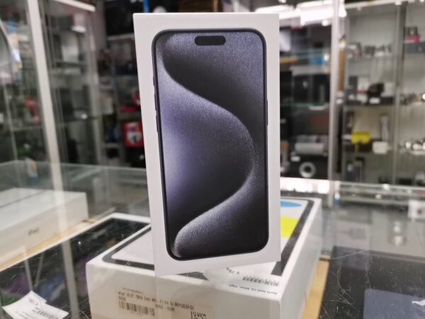 iPhone 15 Pro Max 256GB | mit org. Rechnung  | SimLock: Frei | Zustand: Neu | Farbe: schwarz – Bild 2