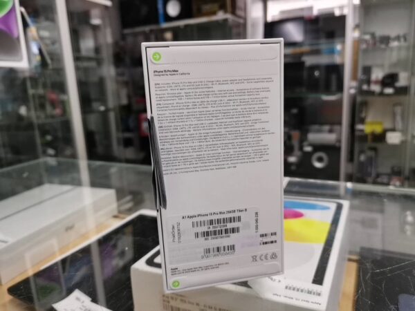 iPhone 15 Pro Max 256GB | mit org. Rechnung  | SimLock: Frei | Zustand: Neu | Farbe: schwarz – Bild 3