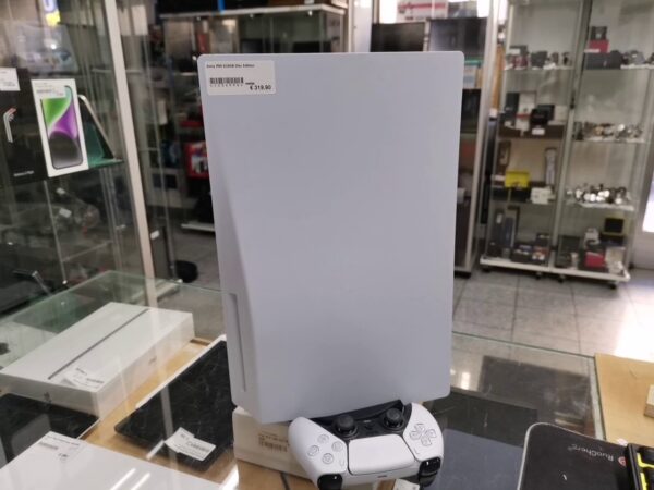 Sony PS5 825GB Disc Edition | Zustand: Gut | Farbe: weiss – Bild 2