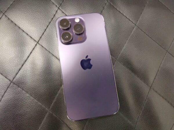 iPhone 14 Pro 512GB | Batteriezustand 84 %  | SimLock: Frei | Zustand: In Ordnung | Farbe: Lila – Bild 3