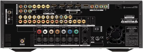 Harman Kardon AVR 360 7.1 AV Receiver schwarz | ohne Fernbedienung – Bild 2