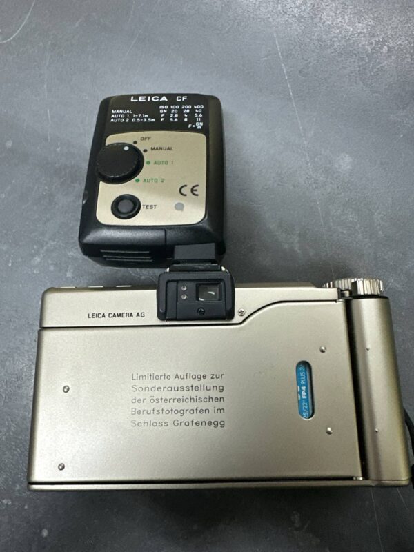 Leica Minilux Zoom + Leica Cf Flash  | Luxury Full | Zustand: Sehr Gut – Bild 2