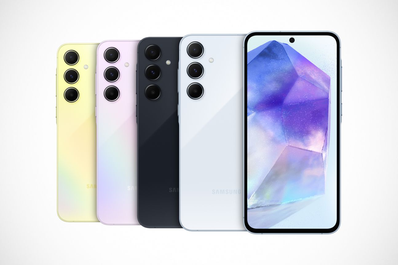 Samsung Galaxy A55 5G 256GB | mit Originalverpackung | SimLock: Frei | Zustand: Neu | Farbe: blau