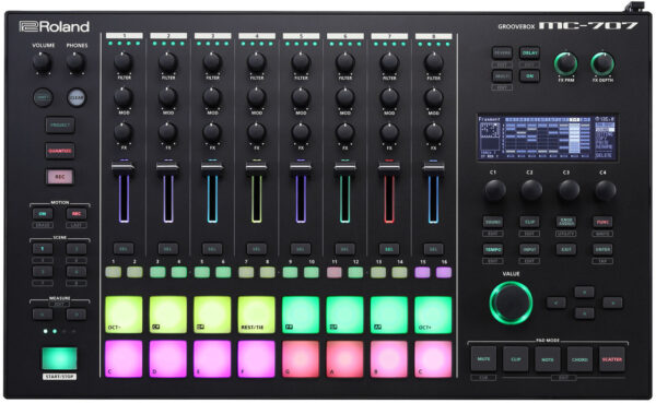 Roland Mc7-707 Groovebox | mit Originalverpackung | mit Ladegerät | Zustand: Sehr Gut