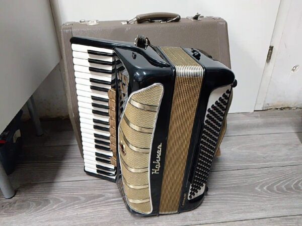 Hohner Pirola Ivp 120 Bass Klavierakkordeon | Koffer-büro  | Zustand: Gut – Bild 2