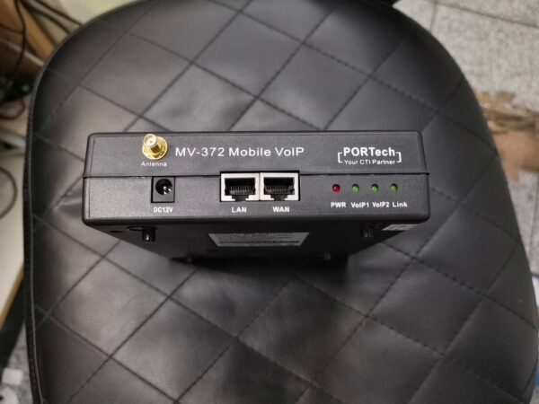 Portech Gsm/umts - Voip Gateway 2x Sim 1x Lan Mv-372-4g - Voice-over-ip | Mit Ladegerät  | Zustand: Sehr Gut – Bild 3