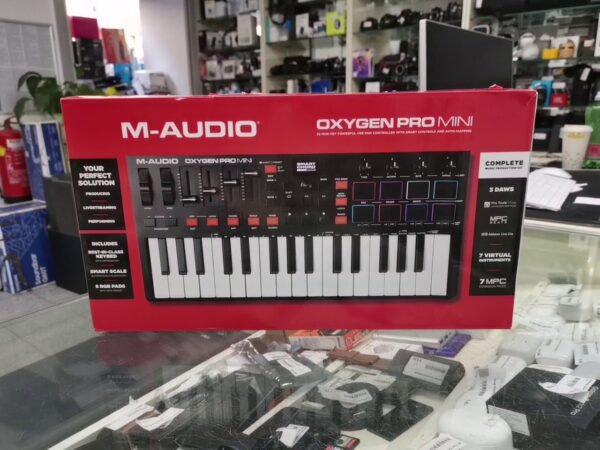 M-audio Oxygen Pro Mini | mit Originalverpackung  | Zustand: Wie Neu – Bild 2