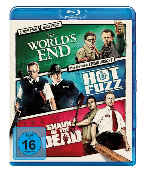 Cornetto Trilogie: The World's End / Hot Fuzz / Shaun Of The Dead (3 On 1) [blu-ray] | Zustand: Sehr Gut