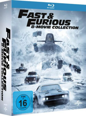 Fast & Furious - 8 Movie Collection [blu-ray] | Zustand: Wie Neu