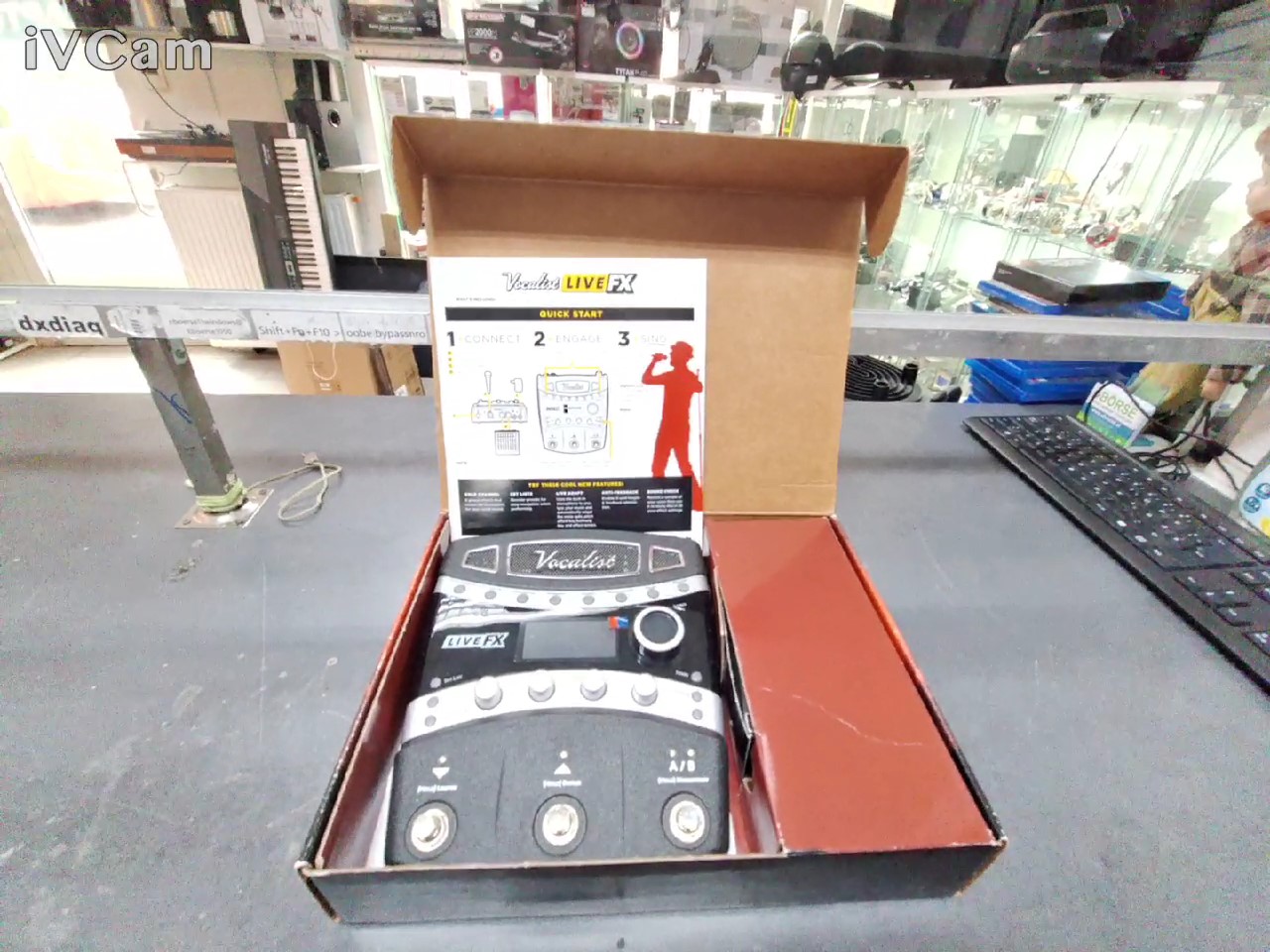 Digitech Vocalist Live FX - | mit Originalverpackung |DigiTech vocalist live FX Vocal Effects Processormit dbx Automatic Feedback Supression | Zustand: Sehr Gut – Bild 2