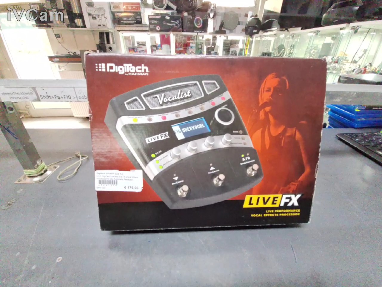 Digitech Vocalist Live FX - | mit Originalverpackung |DigiTech vocalist live FX Vocal Effects Processormit dbx Automatic Feedback Supression | Zustand: Sehr Gut – Bild 3