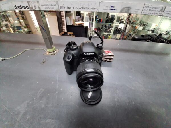 Canon EOS 1300D Kamera | mit Originalverpackung | mit Objektiv EF-S 18-55mm 3.5-5.6 III | ohne Ladegerät  | Zustand: Sehr Gut – Bild 2