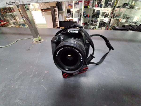 Canon EOS 1300D kamera | mit Objektiv EF-S 18-55mm 3.5-5.6 III | ohne Ladegerät | Zustand: Sehr Gut – Bild 2