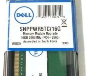 Dell DDR4 - Modul - 16 GB  |  DIMM 288-PIN - 2666 MHz  |  PC4-21300 | Zustand: Neu