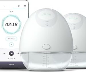 Elvie Pump Double Elektrische Milchpumpe | mit Originalverpackung | Zustand: Wie Neu