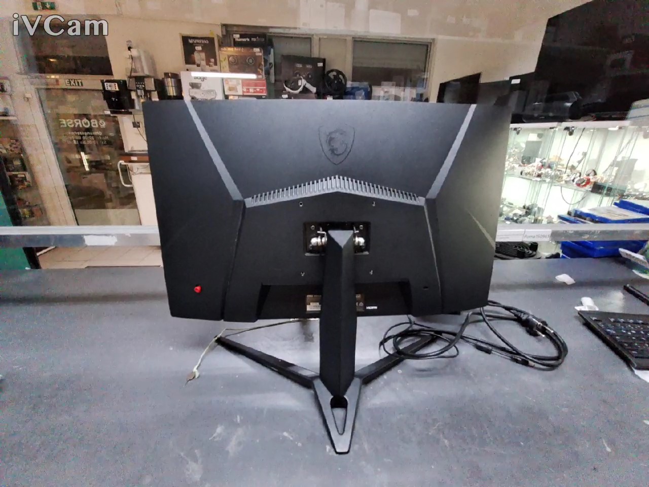 Msi Optix G24C4 Gaming Monitor | 144Hz (1920x1080) | mit mit Ladegerät | ohne Srauber für Fusshalterung(Sieh Foto) | Zustand: Sehr Gut – Bild 4