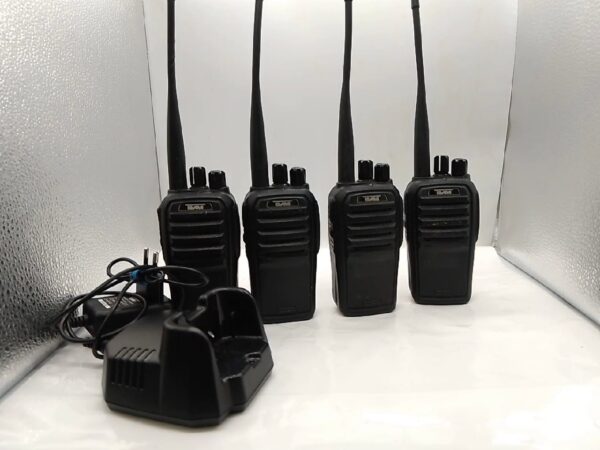 4x team Tecom- Sl Uhf Funkgeräte | mit 4x Ladegerät (Setpreis) | Zustand: Sehr Gut