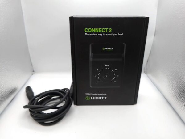 Lewitt Connect2 Usb-c Audio Interface | mit Originalverpackung | Zustand: Wie Neu – Bild 2