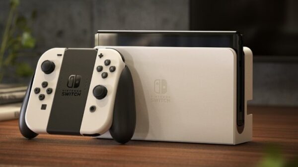 Nintendo Switch OLED | mit Originalverpackung  |  mit Rechnung  | Zustand: Sehr Gut | Farbe: schwarz – Bild 3
