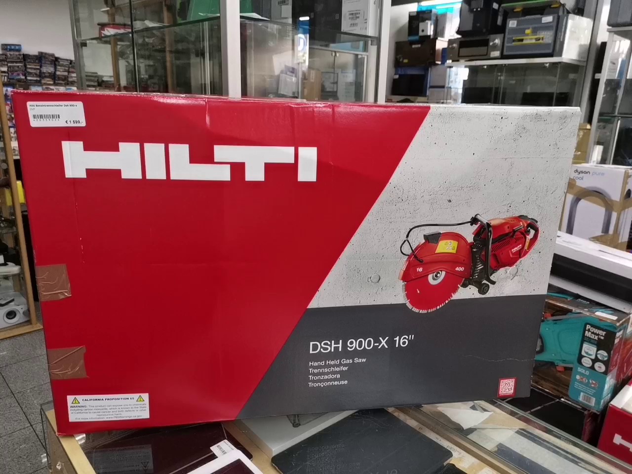 Hilti Benzintrennschleifer Dsh 900-x (400 Mm) | mit Originalverpackung Mit 2 Jahre Garantie | Zustand: Neu