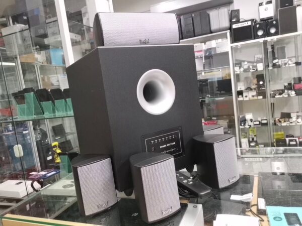 5x Teufel Cem 50  Laut Subwoofer + Verstärker 500 W | Mit Fernbedinung Mit Zubehör  | Zustand: Sehr Gut – Bild 2