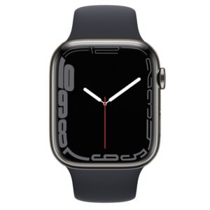 Apple Watch Series 7 (GPS + Cellular) 45mm Edelstahl | mit Originalverpackung | Zustand: Sehr Gut