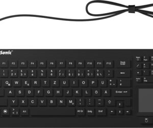 Keysonic Ksk-6231 Inel, Schwarz, Usb, De | mit Originalverpackung | Zustand: Neu