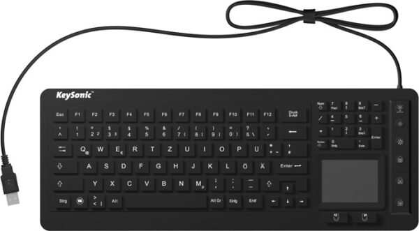 Keysonic Ksk-6231 Inel, Schwarz, Usb, De | mit Originalverpackung | Zustand: Neu